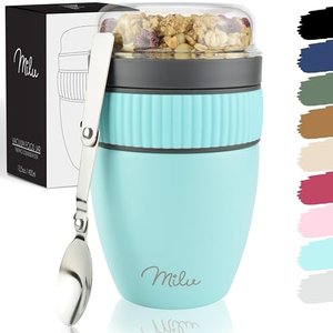Milu to go 400ml | isolierter Edelstahl Joghurtbecher