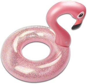 JUNBAOYYDS Schwimmring im Flamingo-Design