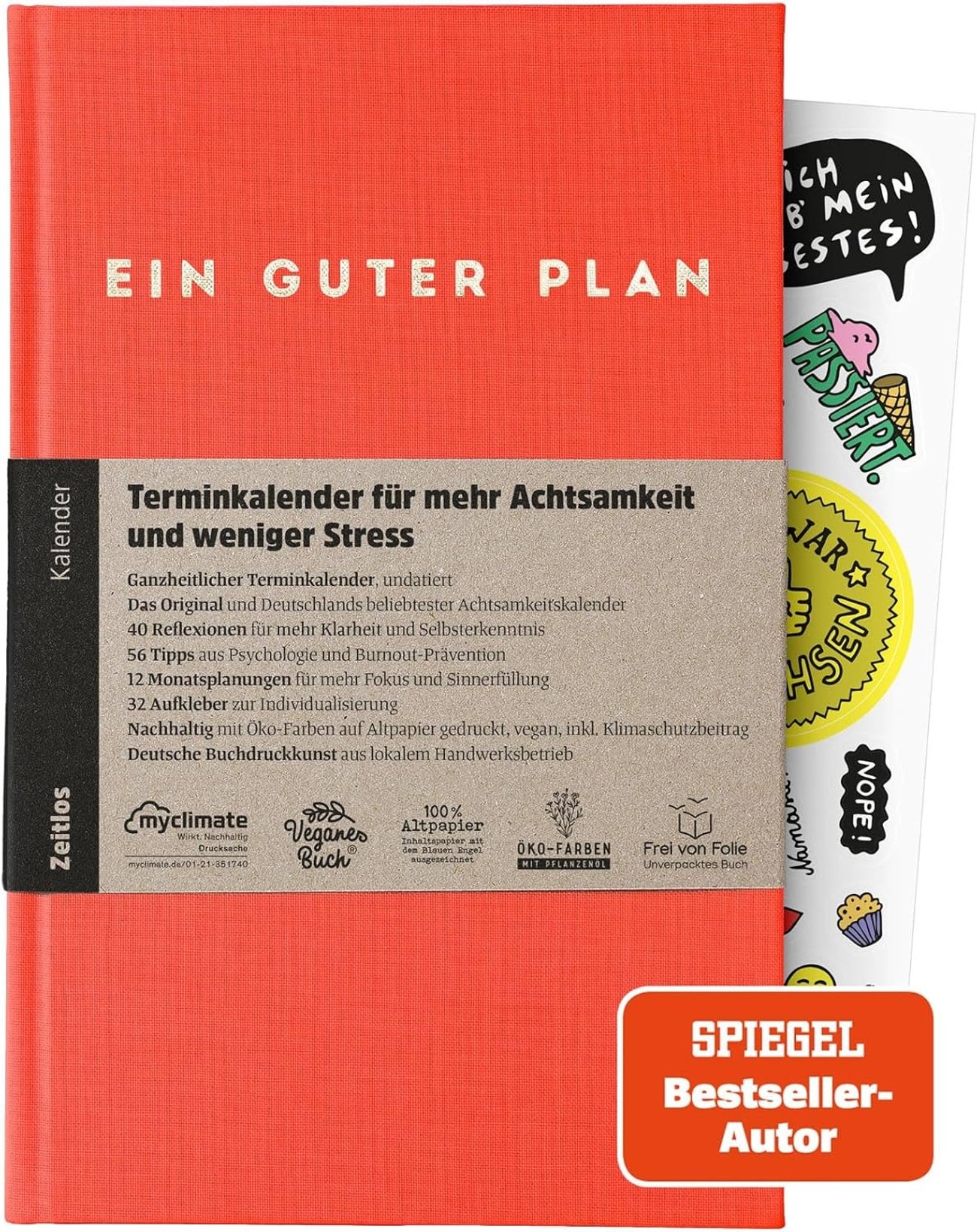 Ein guter Plan Zeitlos – Ganzheitlicher Terminkalender für mehr Achtsamkeit