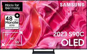 Samsung GQ65S90CAT OLED-Fernseher (163 cm/65 Zoll, Smart-TV, Gaming Hub, LaserSlim Design, Neural Qu