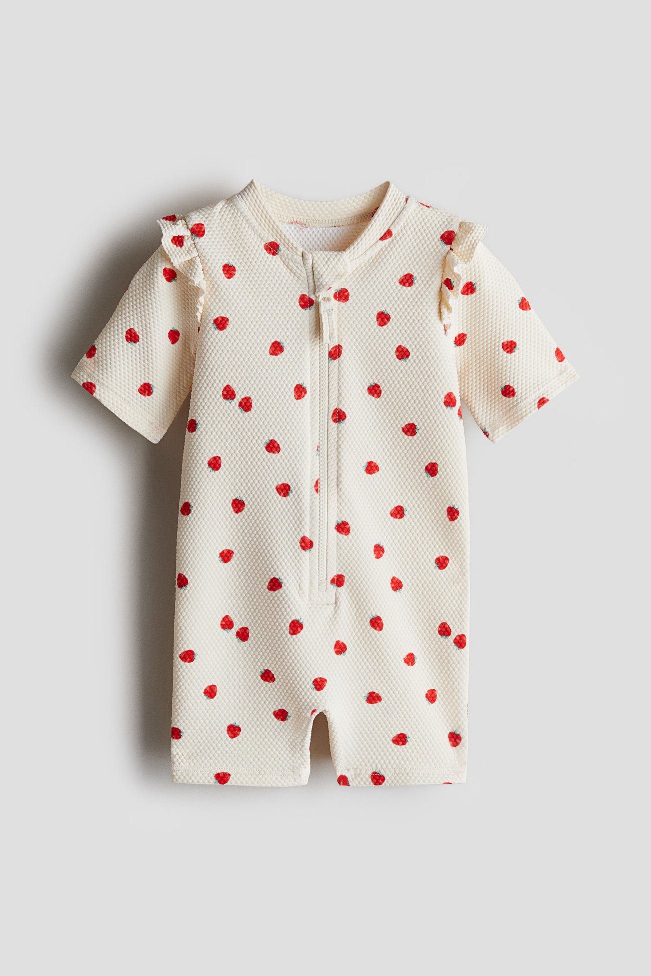 Badeoverall mit UPF 50 - Beige - Kinder