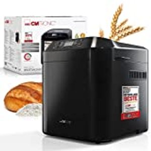Clatronic Brotbackautomat - frisches Brot zu Hause selber backen - automatische Zubereitung und Warm