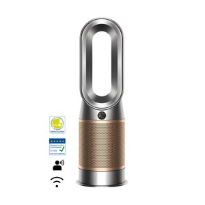 Dyson Purifier Hot+Cool Formaldehyde Luftreiniger mit Heizfunktion HP09 (Nickel/Gold)