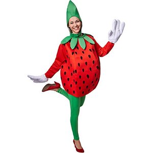 TecTake Kostüm Erdbeere
