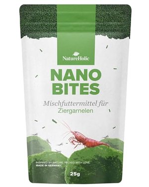 NatureHolic - Nano Bites - Garnelenfutter Aquarium