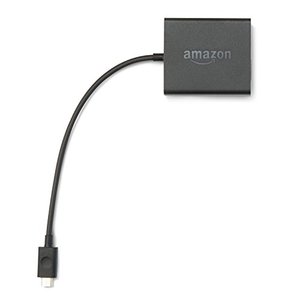 Amazon Ethernetadapter für Fire TV und Fire TV Stick mit Alexa-Sprachfernbedienung (2017 Modelle), F