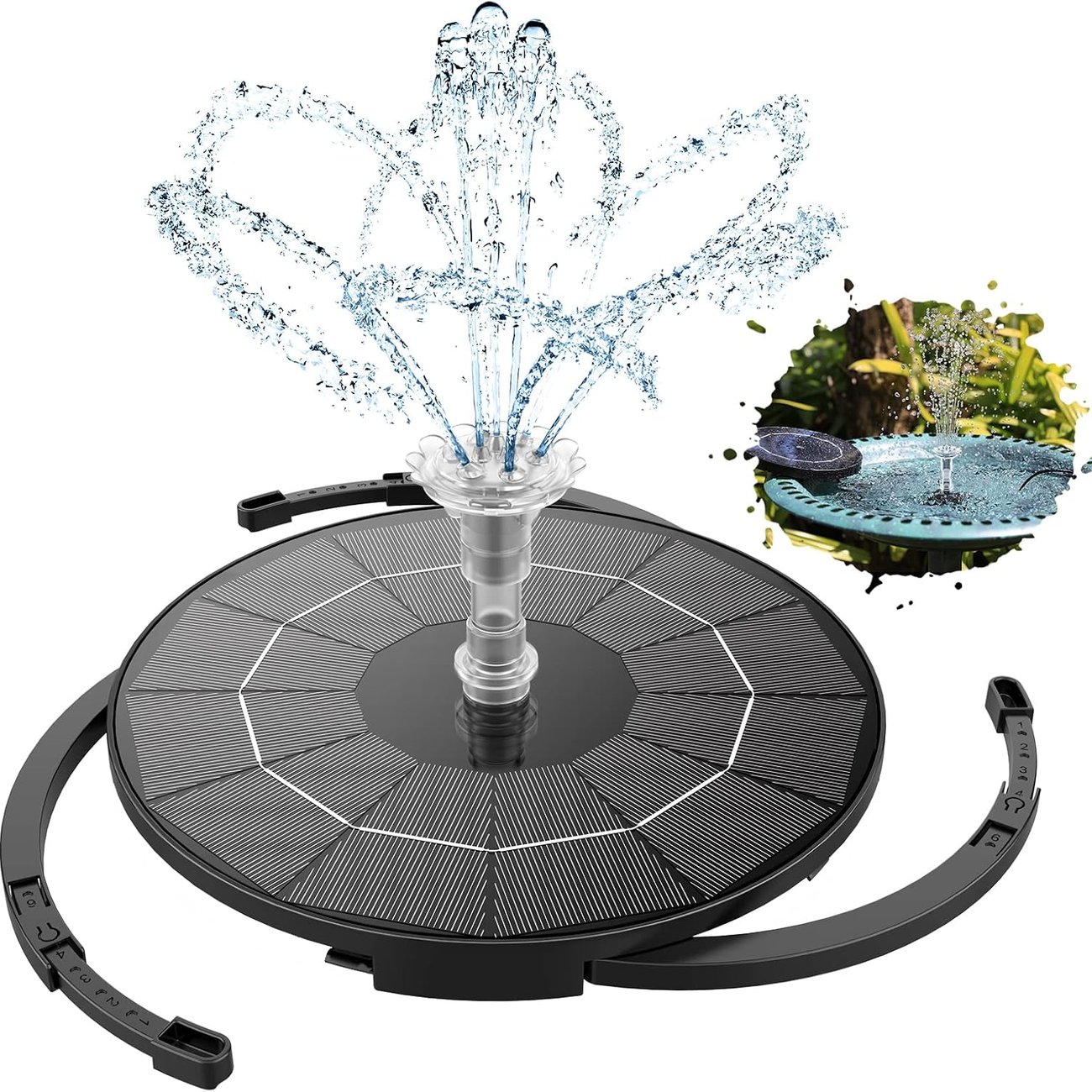 AISITIN Solar-Springbrunnen