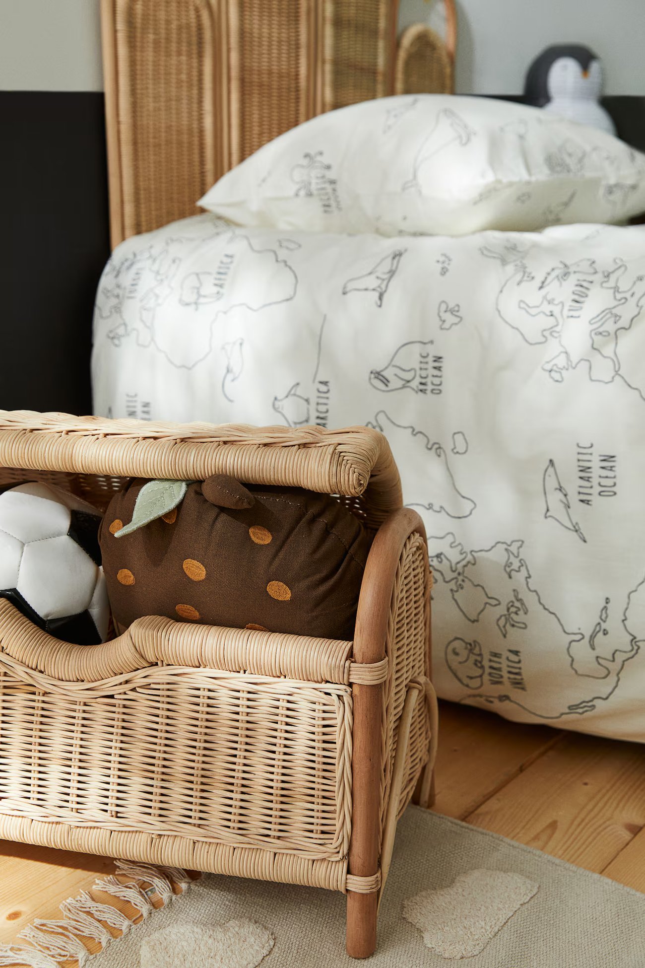 Truhenbank für Kinder - Beige - Zuhause