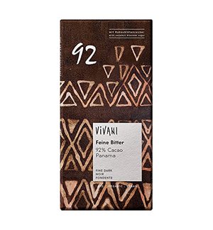 Vivani Bio Feine Bitter 92 % Cacao (6 x 80 gr)