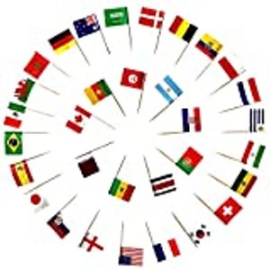 KRONLY Cocktailspieße EM alle 24 Länder 