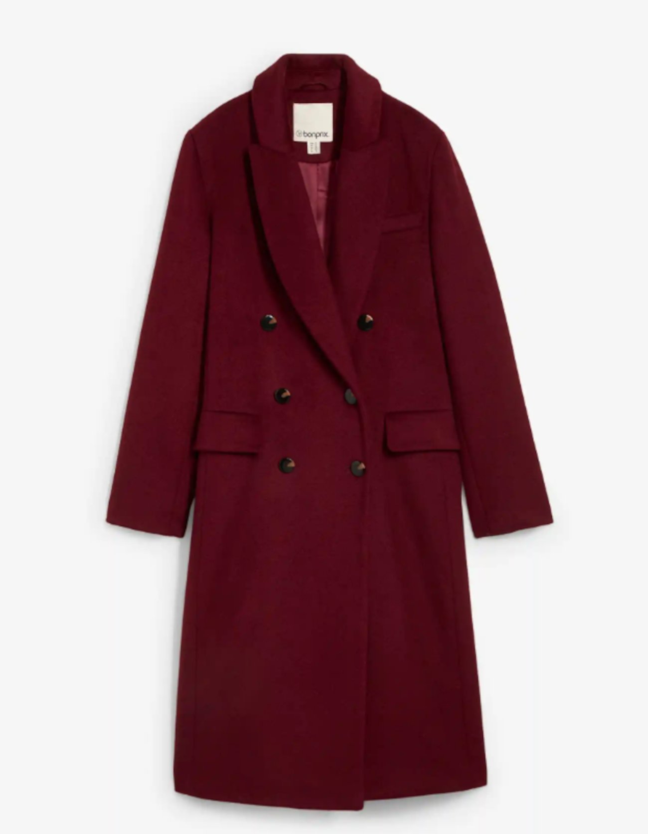 Blazermantel mit Wolle