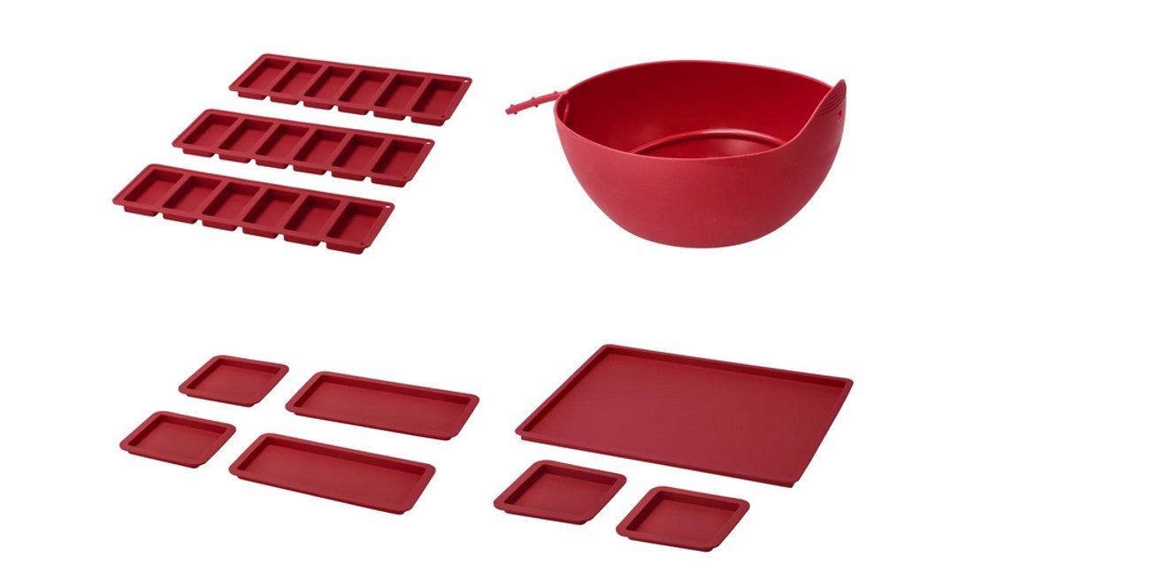 Silikon-Riegelformen-Set