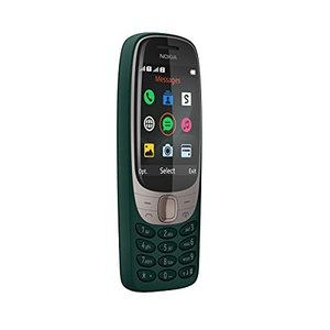 Nokia 6310 mit gebogenem 2,8 Zoll-Display, Zifferntastatur, 8 MB RAM, 16 MB Speicher (32 GB mit micr