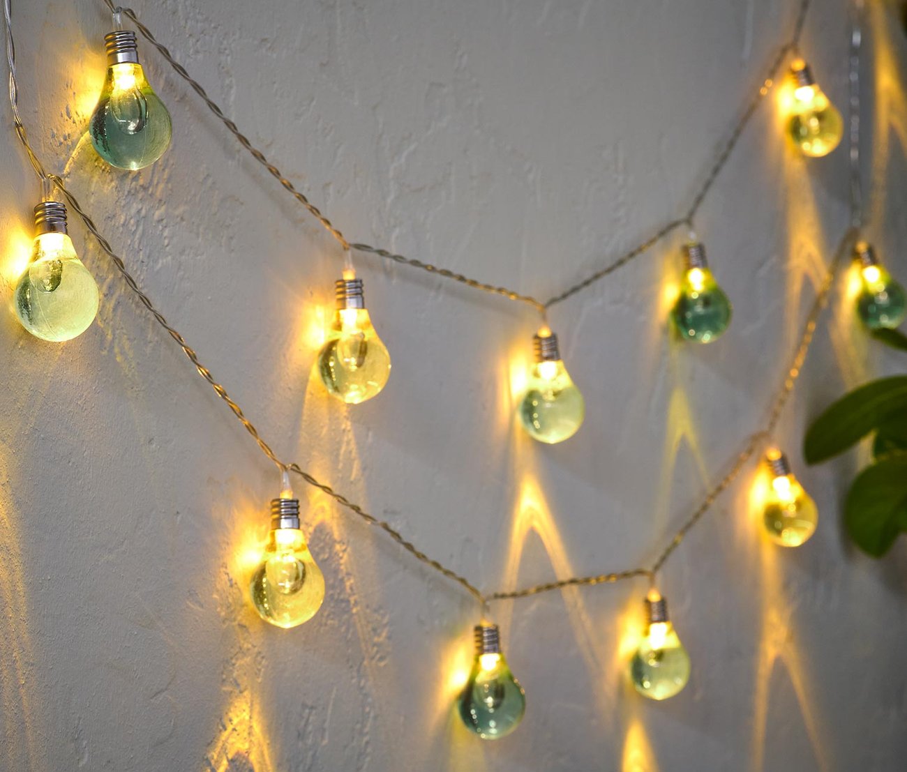 LED-Lichterkette »Glühbirnen«
