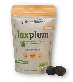Louie´s grünepflaume® – Laxplum Fermentierte Pflaumen – ideal bei Darmreinigung, Kuren oder beim Fas
