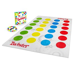 Hasbro Gaming Twister Partyspiel für Familien und Kinder