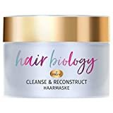 Hair Biology Cleanse & Reconstruct Haarmaske, 160ml, Bei Fettigem Ansatz und Geschädigten Spitzen