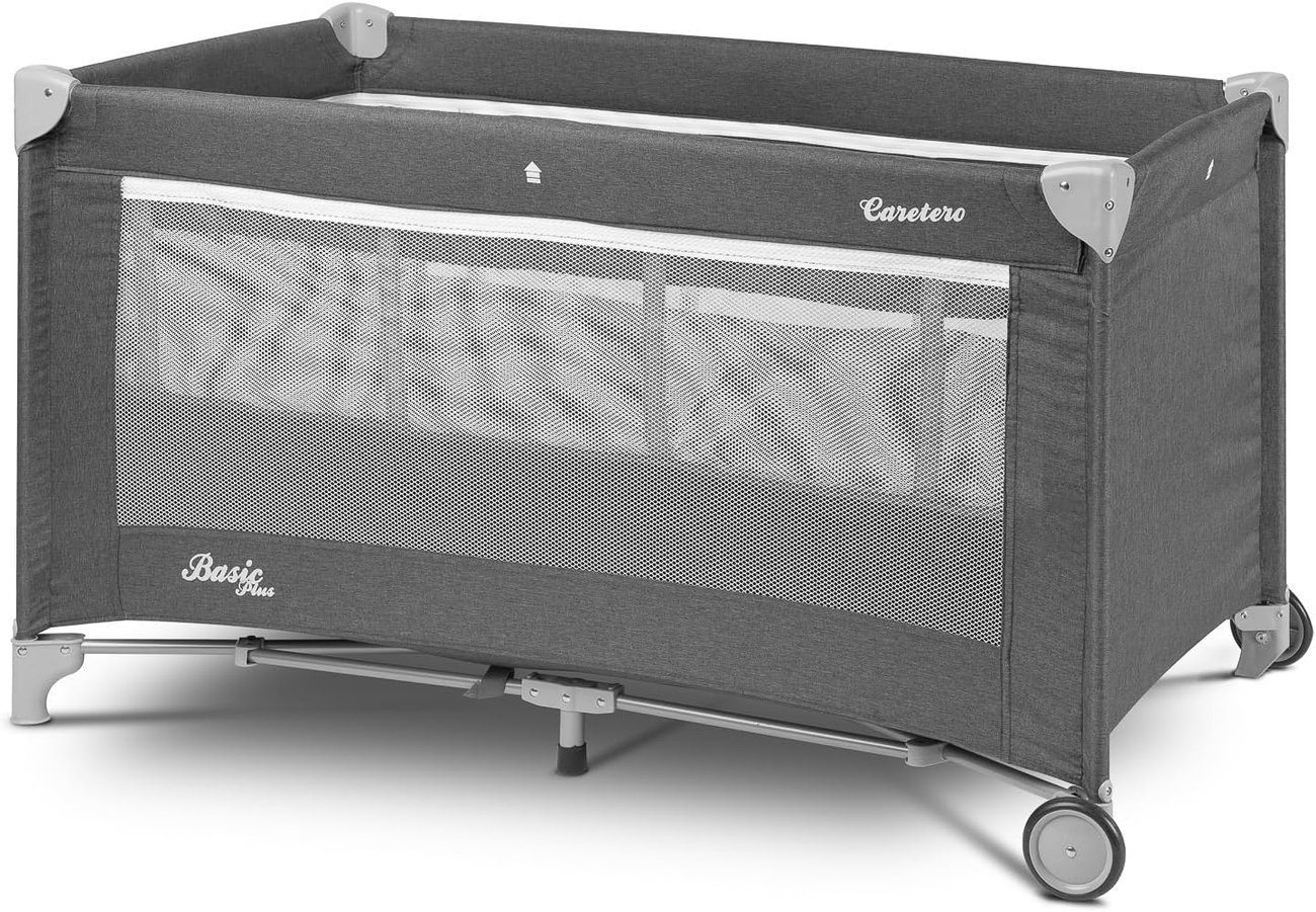 CARETERO Basic Plus Baby Reisebett mit Matratze