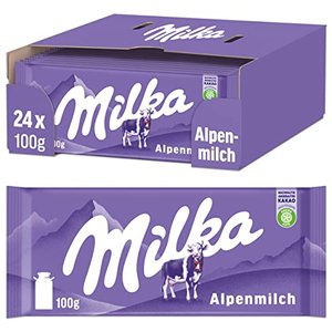 Milka Alpenmilch Tafel 24 x 100g