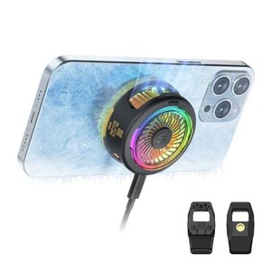 Black Shark FunCooler 5 Magnetic Phone Cooler für Gaming, Tragbarer Handy Kühler mit RGB-Beleuchtung