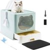 HelloMiao Vollständig geschlossene Katzentoilette