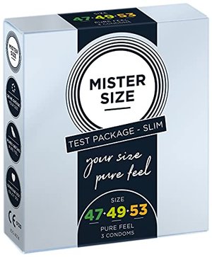 MISTER SIZE Kondome Probierpackung – Slim Package