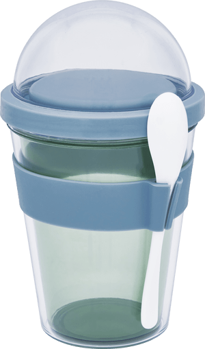 IDEENWELT Joghurt-Becher 350 ml blau