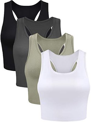 Geyoga Crop Tank Tops