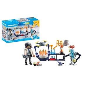 PLAYMOBIL myLife 71450 Forscher mit Robotern