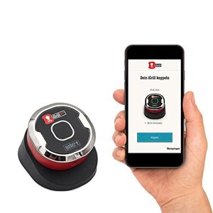 Weber iGrill Mini - intelligentes Fleischthermometer mit Bluetooth inkl. Fühler, Kontrolle per Smart