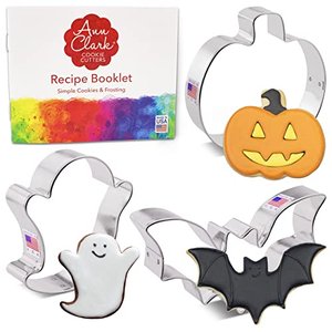 Ann Clark USA - Halloween Keksausstecher, 3-Teiliges Set