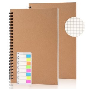 Notizbuch A5 Kariert für DIY-Projekte geeignet