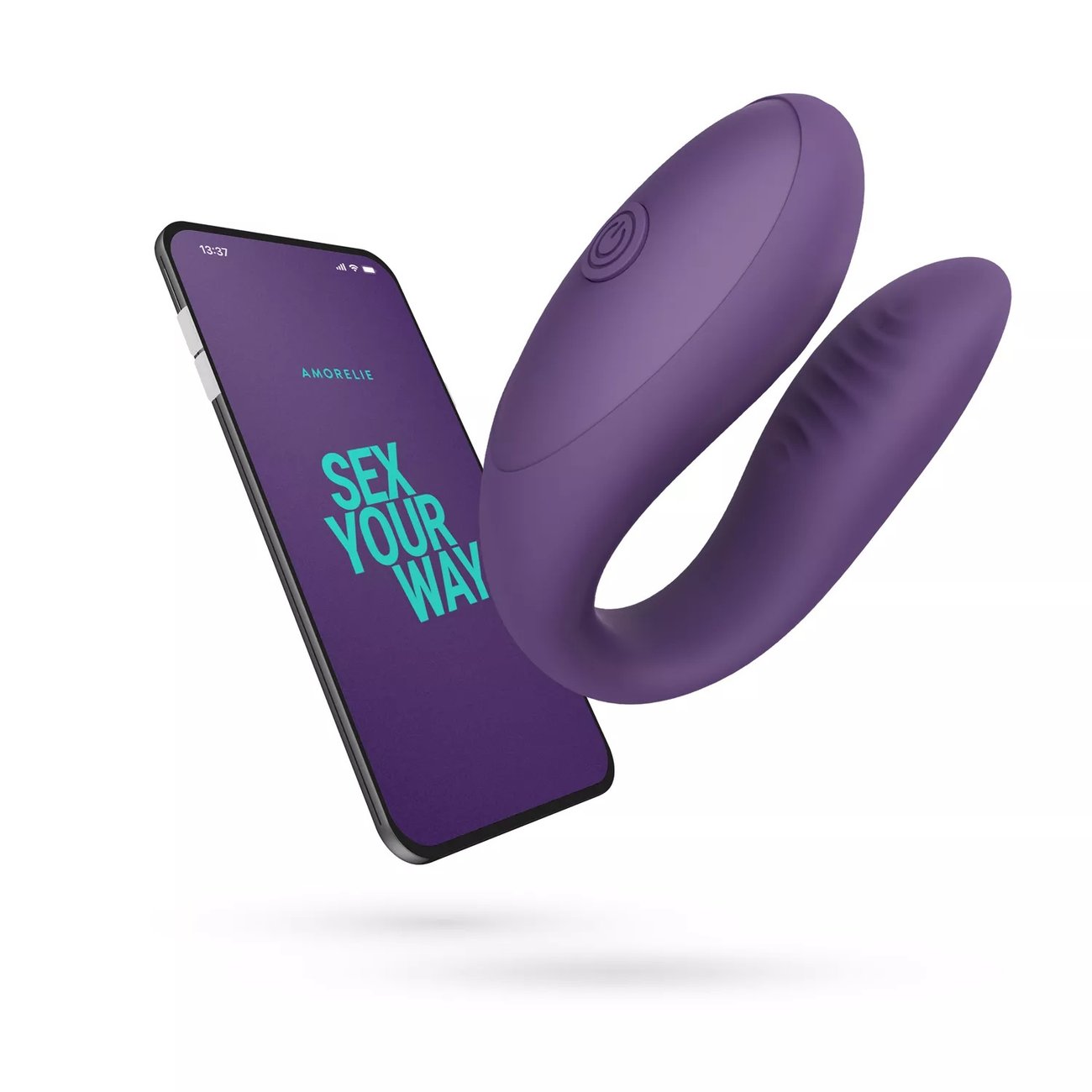 AMORELIE Joy »Salsa« App-gesteuerter Paarvibrator