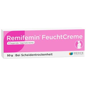 Remifemin FeuchtCreme 2 x 50 g Sparset bei Scheidentrockenheit - hormonfrei - mit Hamameliswasser