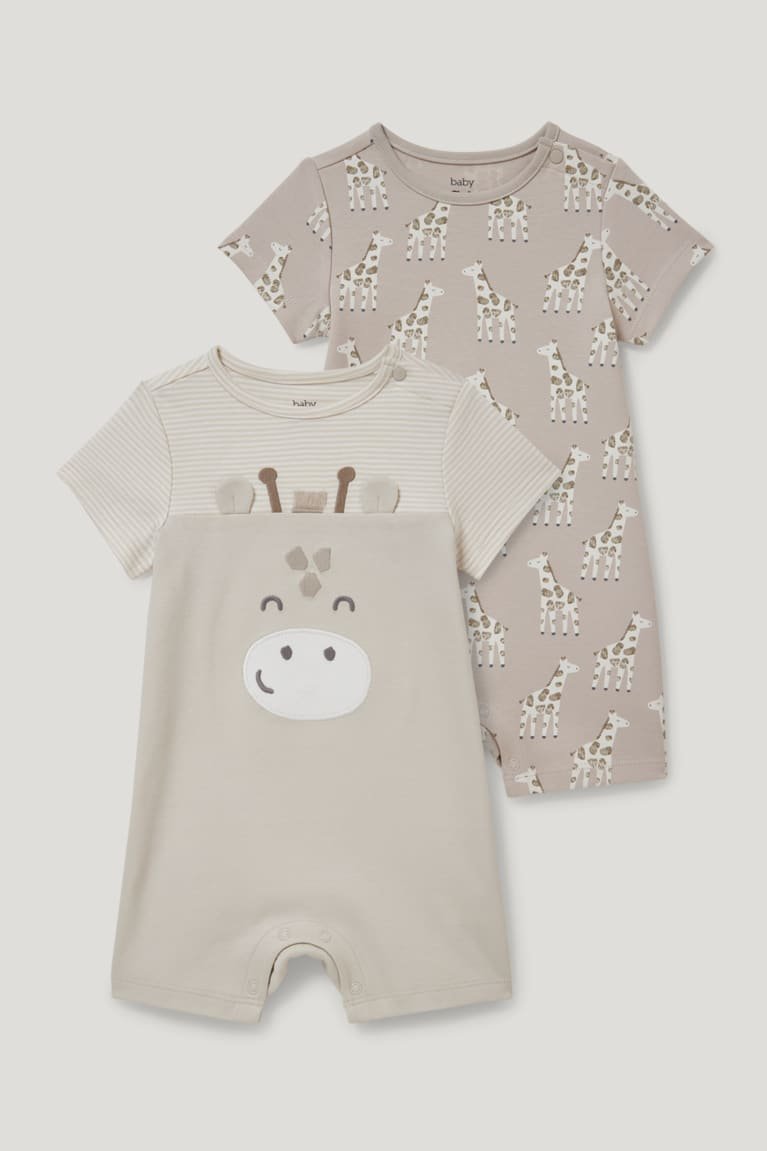 Multipack 2er - Baby-Schlafanzug