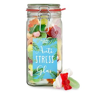 Anti Stress Glas - süße Nervennahrung im Glas für alle Notfälle