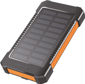 LogiLink Solar-Powerbank mit 8.000 mAh