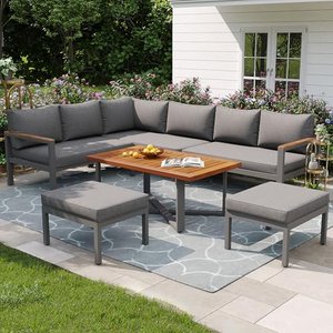 Gartenlounge-Set für 7-8 Personen