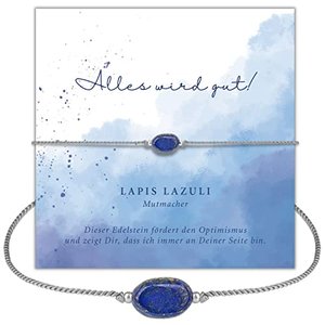 happymaker - handgemachtes Lapislazuli Armband