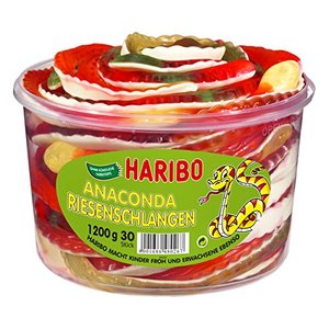 Haribo Anaconda Riesenschlangen 30 Stück (1200g)