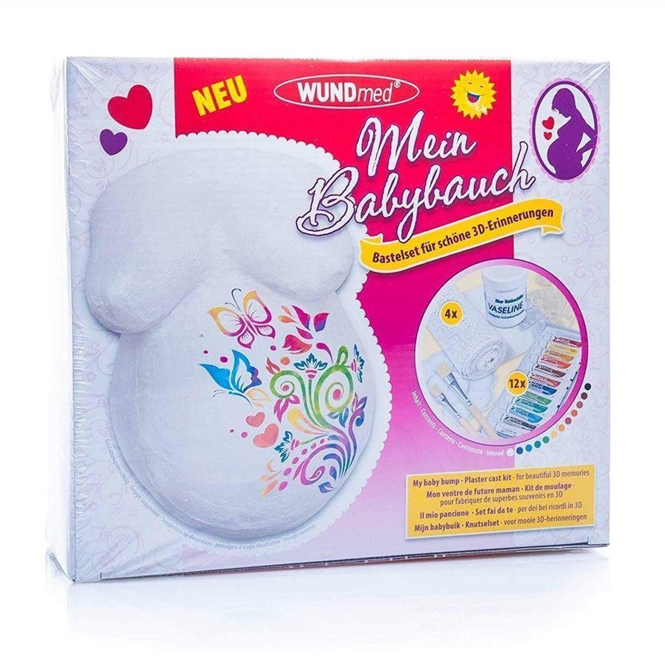 Babybauch Bastelset