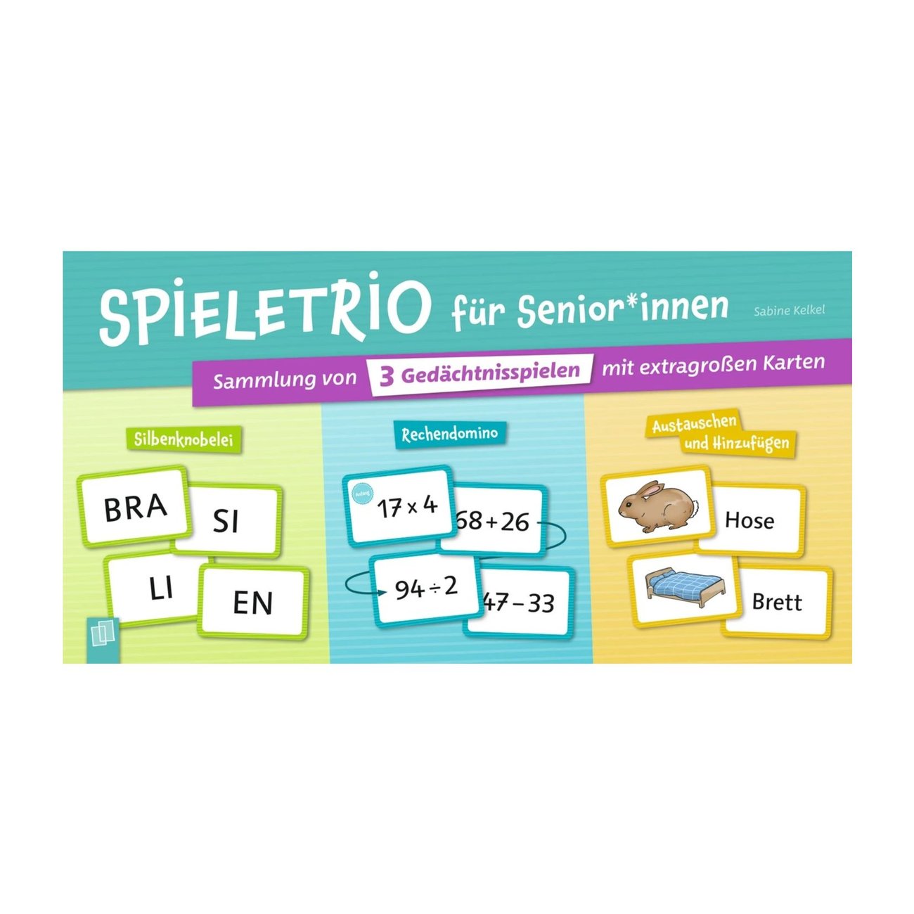 Spieletrio für Senioren und Seniorinnen