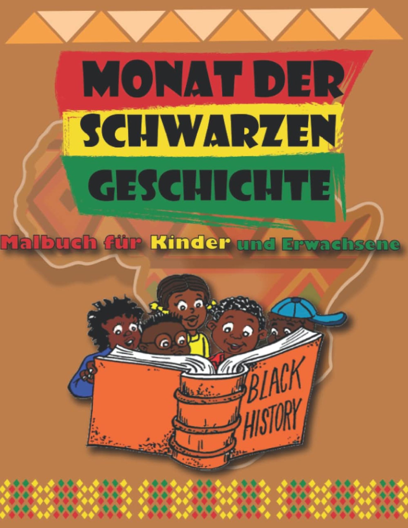 Black History Month-Malbuch für Kinder