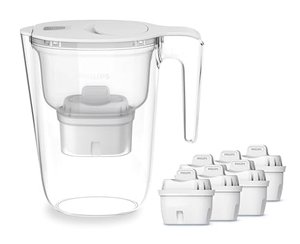 Philips – Wasserfilterkanne +6 Micro X-Clean Kartuschen