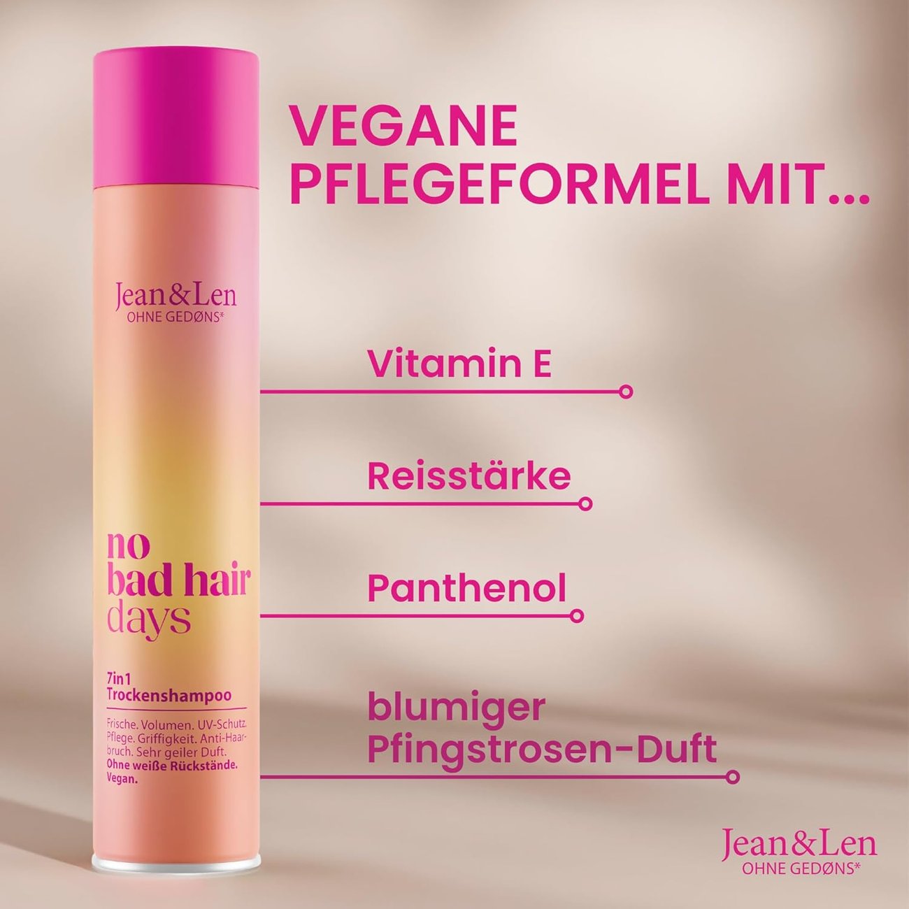 Jean & Len 7in1 Trockenshampoo