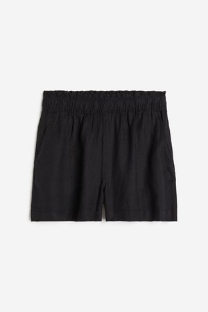 Schwarze Shorts - Damen