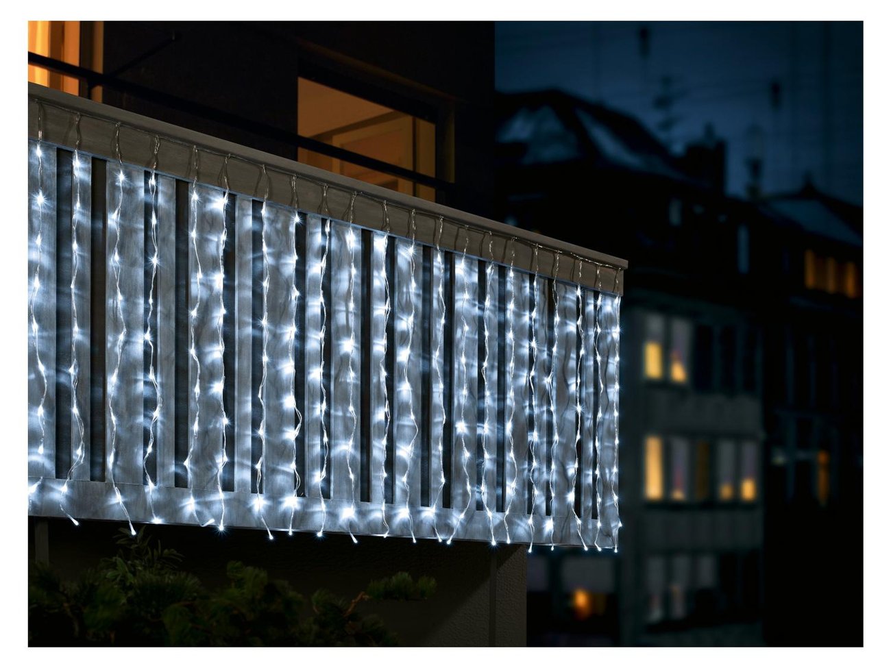 LIVARNO home LED-Lichtervorhang