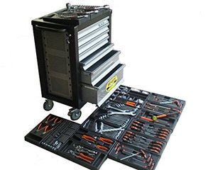Bensontools Werkstattwagen bestückt