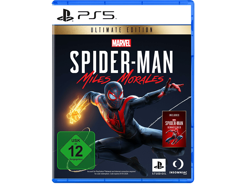 Marvel’s Spider-Man: Miles Morales Ultimate inkl. Spider-Man Remastered (PS5)