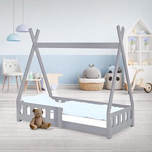 ML-Design Kinderbett Tipi | 70x140 cm